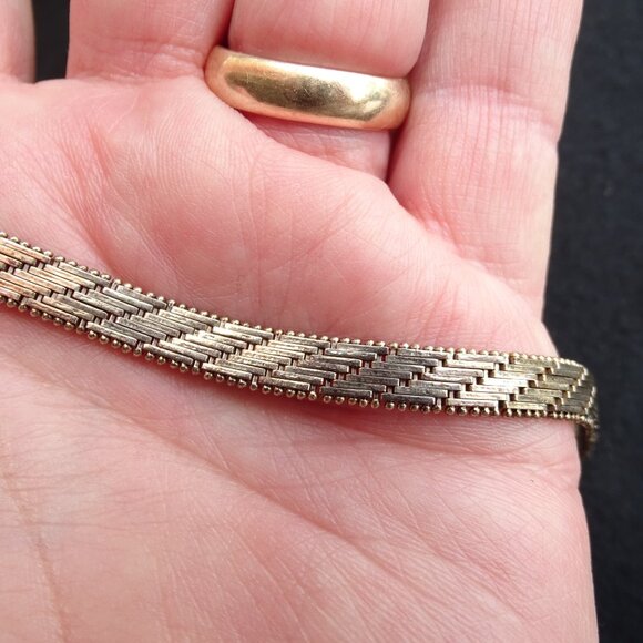 Vintage Italian 925 Sterling Silver Milor Bracelet 7 1/4" - Picture 5 of 9